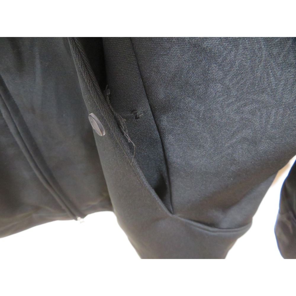 Vtg Air Jordan AF-1 Track Jacket Mens 3XL Black Full Zip Air Force 1 Jumpman y2k - Picture 9 of 15